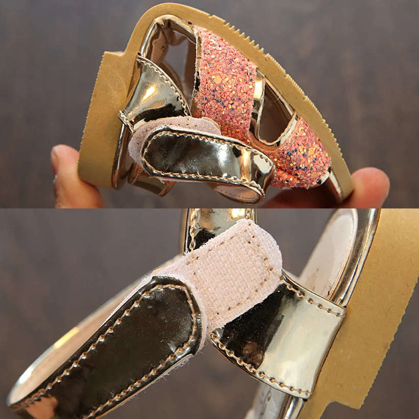 Девушки сандалии обувь для девочек партии малышей принцесса дети свадьба обуви