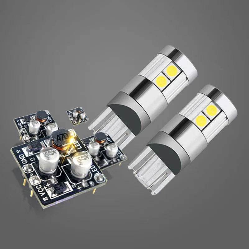 2x t10 светодиодный фонарь w5w DRL для автомобиля 3030 9 SMD 194 168 габаритный чтения