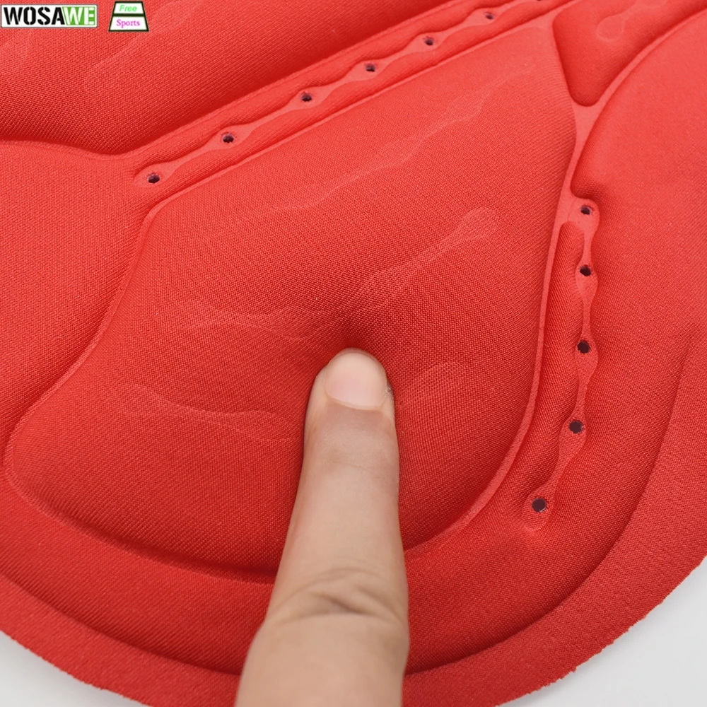 Вело-шорты WOSAWE дышащие гелевые с подушкой для шоссейных и горных велосипедов