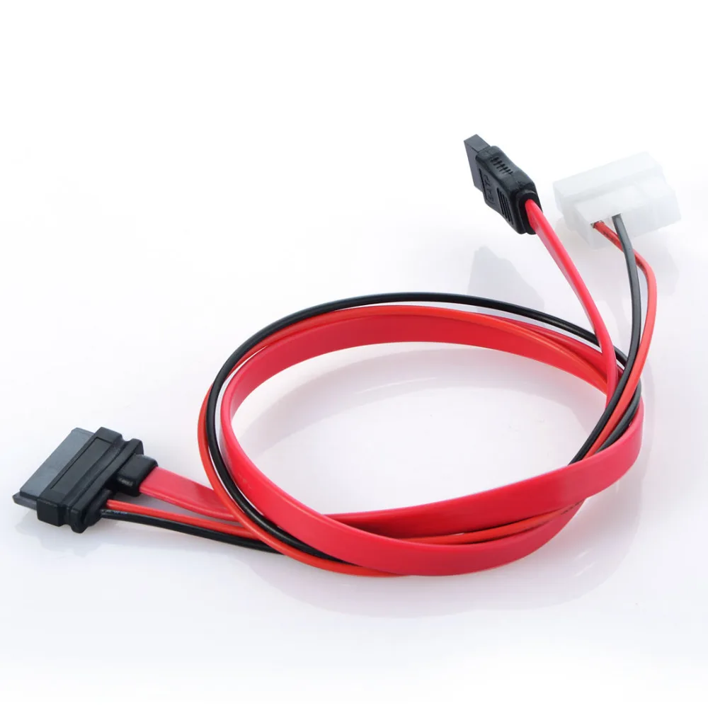 Кабель-адаптер питания для ноутбука 7 + 6 Pin Slimline SATA тонкий кабель DVD оптический