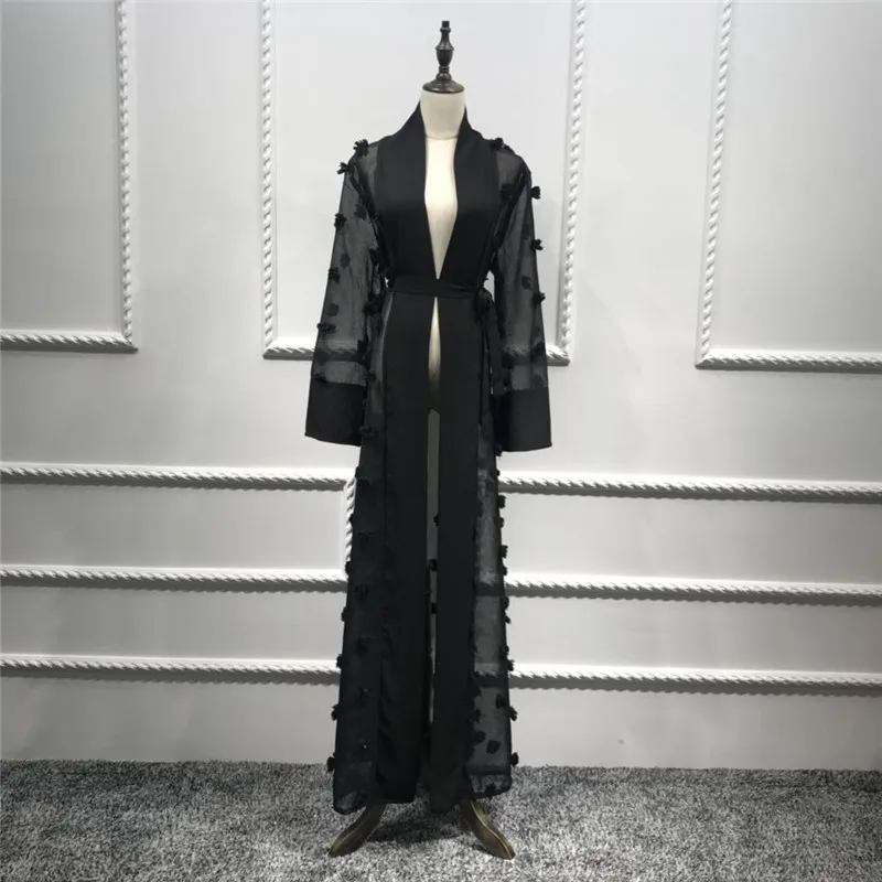 Blusas Mujer De Moda большие размеры 2019 женская мусульманская длинная кружевная сетчатая