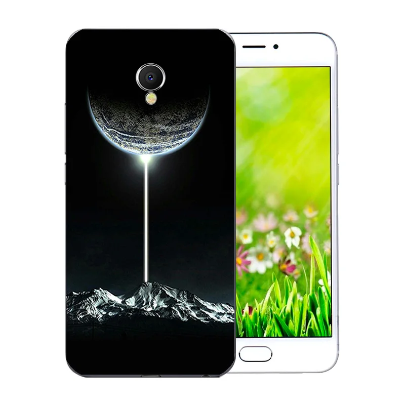 5 дюймов для Meizu MX6 космический мир шаблон чехол телефона Mx 6 Meilan Mx6 Мягкий ТПУ