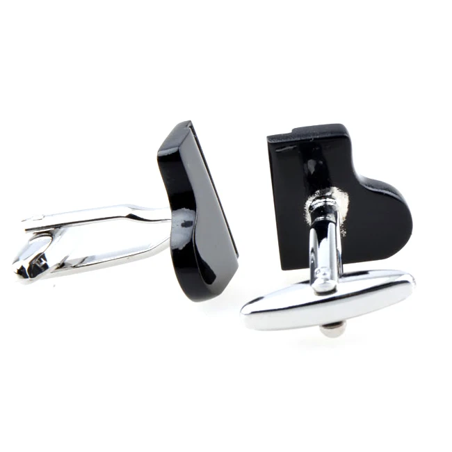 2017 Jewelry Cufflinks High Quality Black Piano Cuff Link For Women 9144 Free Shipping | Украшения и аксессуары