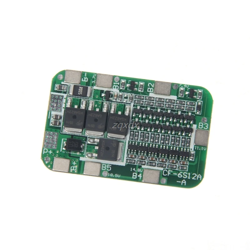 Плата защиты PCB BMS 6S 15A 24 В для 6 упаковок 18650 литий-ионный аккумулятор модуль ячейки