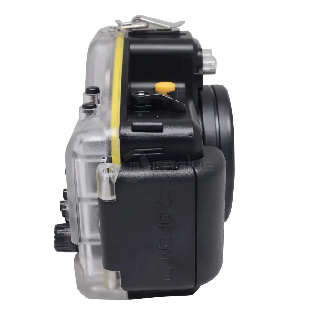 買取 Mcoplus 40メートル130ft防水水中ダイビングハウジングバッグケースnex-5n 16ミリメートルレンズカメラ