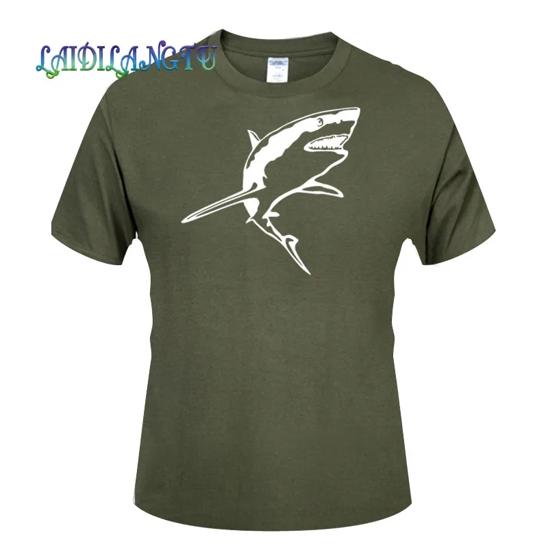Free Shipping whale Summer Fashion Men's Short Sleeve T Shirt Mens Clothing Trend Casual Slim Fit Tees | Мужская одежда