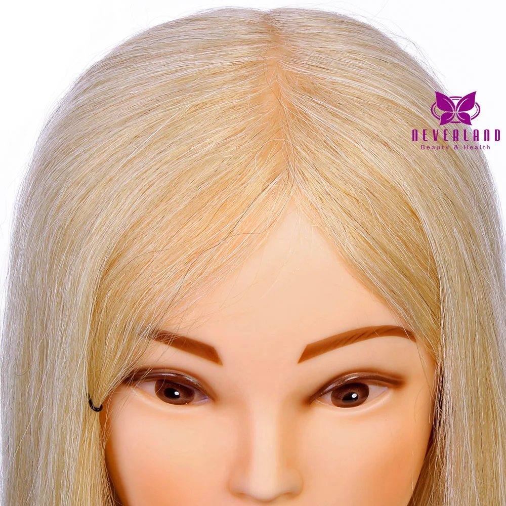 20 дюймов манекен для укладки волос салона обучения коричневым глазом