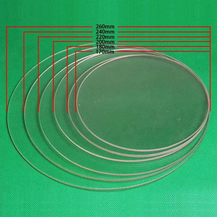 DIY Delta 3D принтер круглая боросиликатная стеклянная пластина толщина 3 мм диаметр