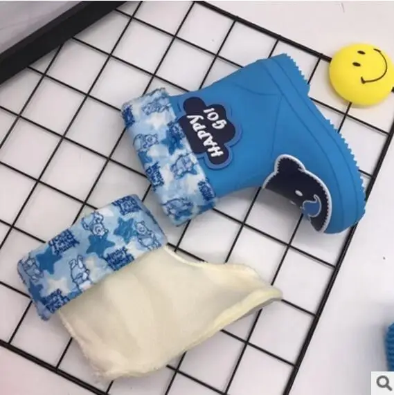 Бесплатная доставка Детская обувь 2018 Обувь для девочек резиновая Дождь Сапоги