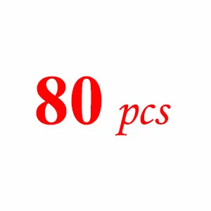 80 pcs Новинка, размер 80-800 шт./упак. красочные чистящих средств в виде курительной трубки, аксессуар для очистки пух очиститель воздуха от продуктов курения расходные материалы чистящие средства - Цвет: 80 pcs