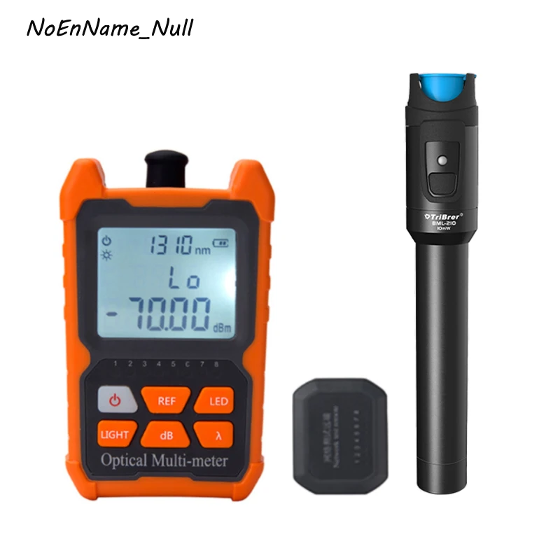 Многометровый оптический измеритель мощности 8 длин волны и сеть RJ45 Визуальный