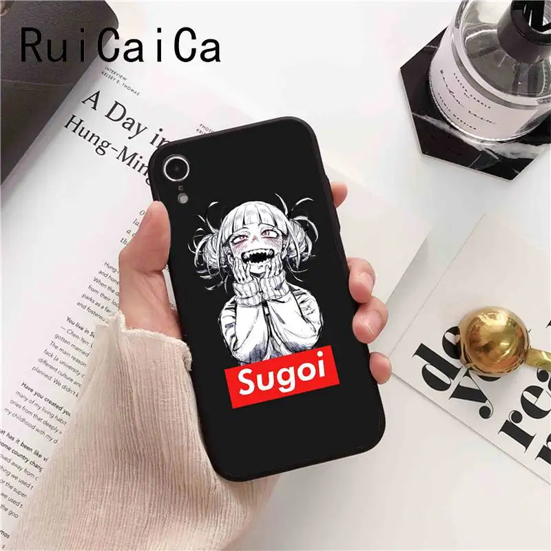 Ruicaica Sugoi Senpai Anime Waifu My Hero Academia Colorful Cute Phone Case for iPhone 8 7 6 6S 6Plus 5 5S SE XR X XS MAX | Мобильные