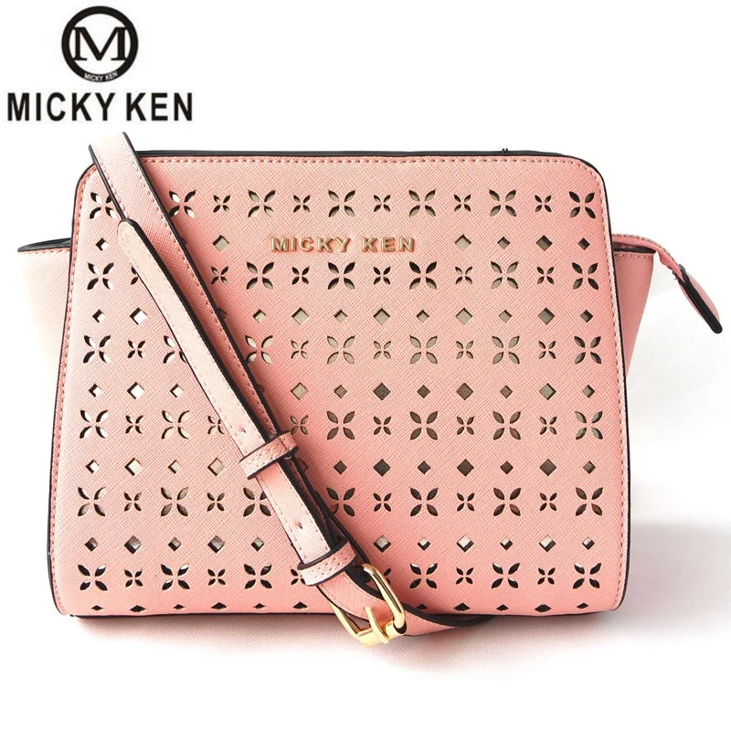 MICKY KEN Брендовые женские сумки-мессенджеры с кисточкой цветочным узором