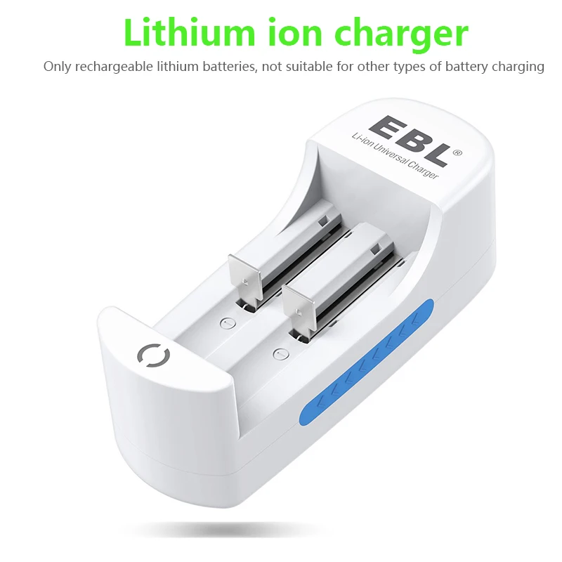 EBL 43x117 мм 18650 зарядное устройство литиевая батарея Универсальное Smart мульти