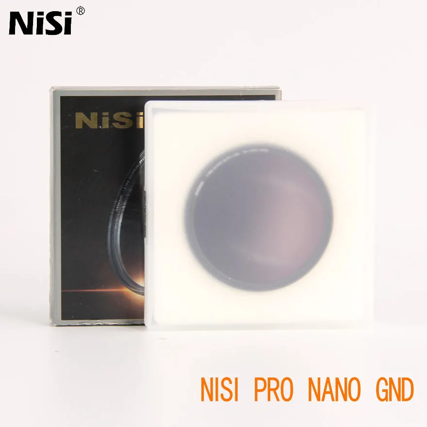 NiSi 67 мм 72 77 82 ультра тонкий PRO NANO GND16 (1 2) окончил серый градиентный фильтр|filters for