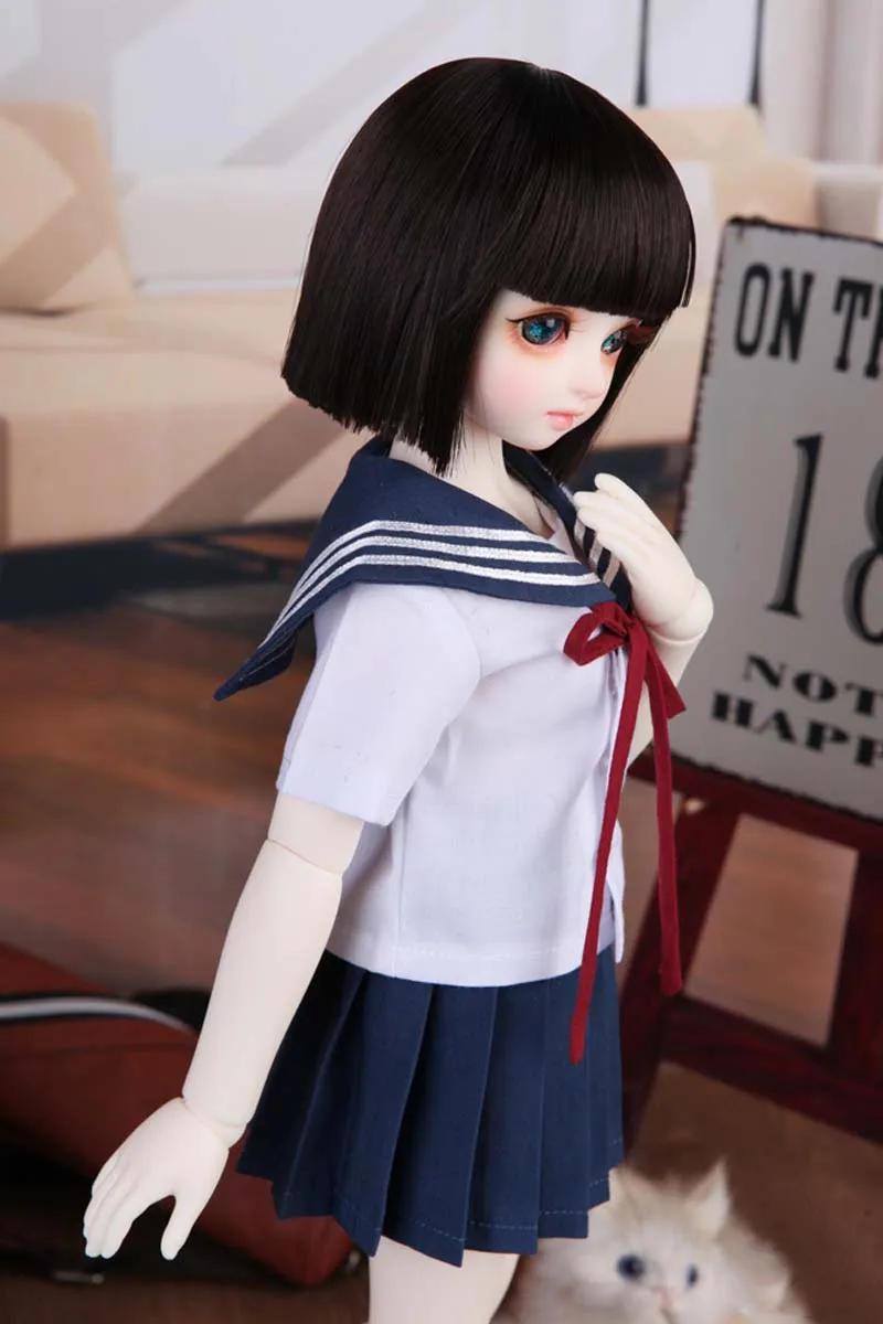 1/3 1/4 1/6 BJD Кукла SD одежда модный стиль игрушка одежда юбка+ рубашка для девочек подарок на день рождения ребенка