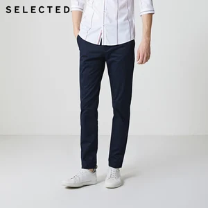 Мужские Брюки-стретч из хлопка S  418314530