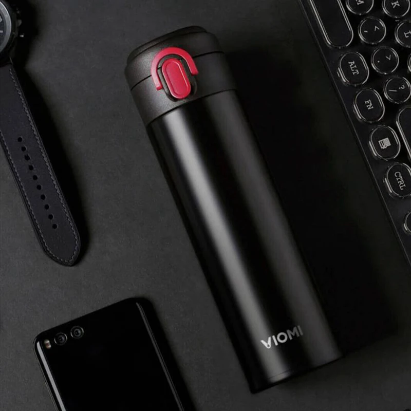 Оригинальный Xiaomi VIOMI Портативный вакуумный термос чашка 300 мл Легкий сплав
