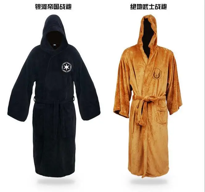 

Star Bathrobe Robes Cosplay Costumes Galactic Empire Jedi hoodies Masquerade Carnival party pajama Sleepsuit