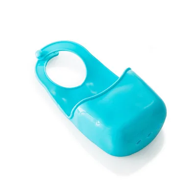 sky blue Urijk 1 шт. Многофункциональный пластиковый кухонный кран сливная корзина ванная раковина корзина для хранения подвесной сливной мешок полки Органайзер - Цвет: sky blue