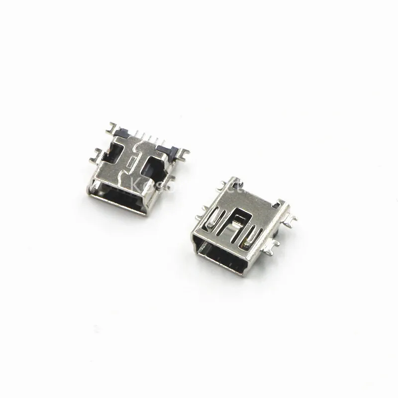 

10pcs mini-USB 5PF Smd female seat USB socket