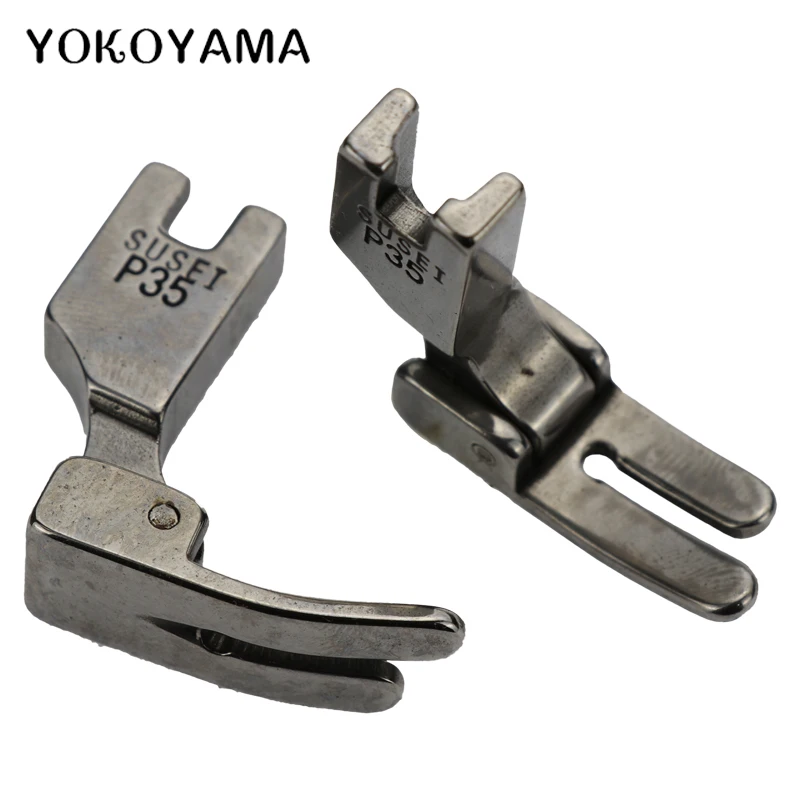 Стандартная откидная прижимная лапка YOKOYAMA P35 с плоским хвостом 24983 универсальные