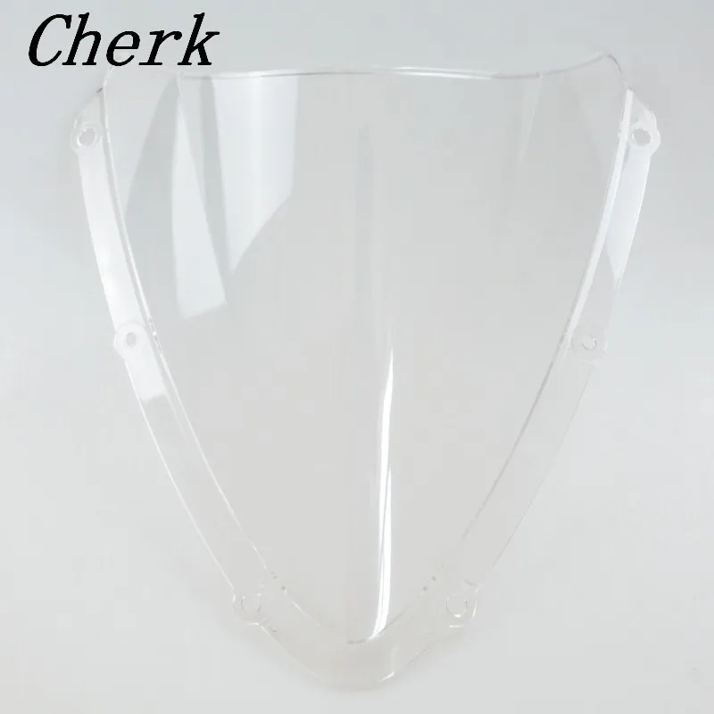 

Лобовое стекло мотоцикла, двойные пузырьки для SUZUKI GSXR600 GSXR 750 K8 08-10 2009 Clear