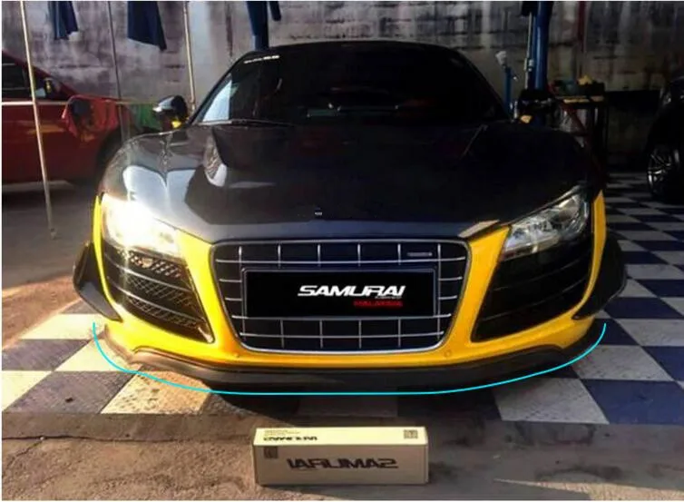 Новинка автомобильный бампер Защита для губ спойлер защита края полоса Opel Adam Ampera