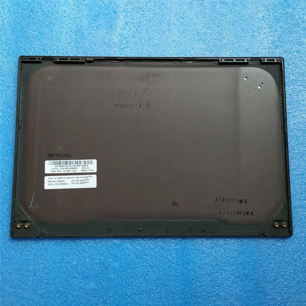 Новый/оригинальный для Lenovo ThinkPad X1 Carbon Gen 5th 2017 20HR 20HQ 20K3 20K4 LCD задняя крышка чехол