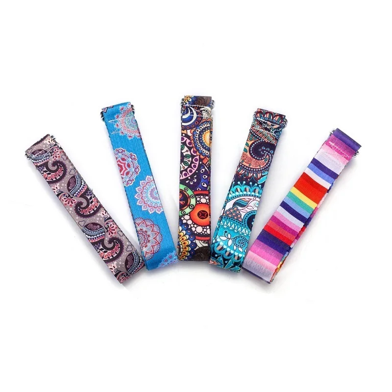 Yoga Stretch Strap D-Ring Belt Fitness Exercise Gym Rope Figure Waist Leg Resistance Bands Belts | Спорт и развлечения