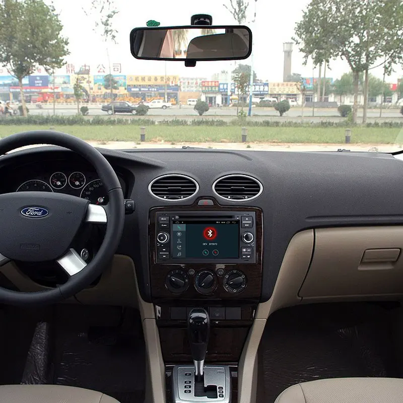 Xonrich Автомобильный мультимедийный плеер Android 8 1 GPS для Ford Focus 2 Fiesta Mondeo 4 C-Max S-Max Fusion