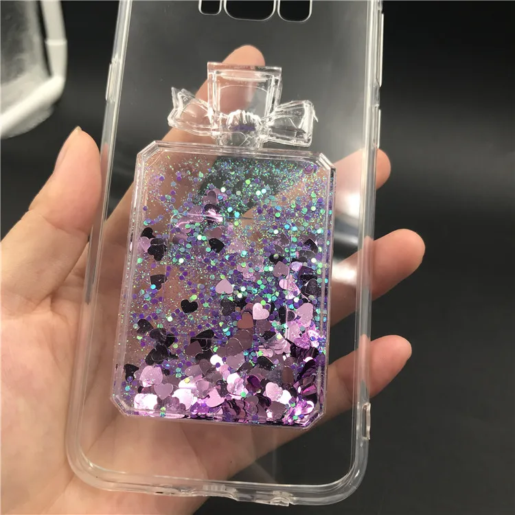 Горячий мягкий песок блеск Капа кейс для huawei P20 Lite Pro P10 P8 P9 2017 жидкий бутылки Чехол