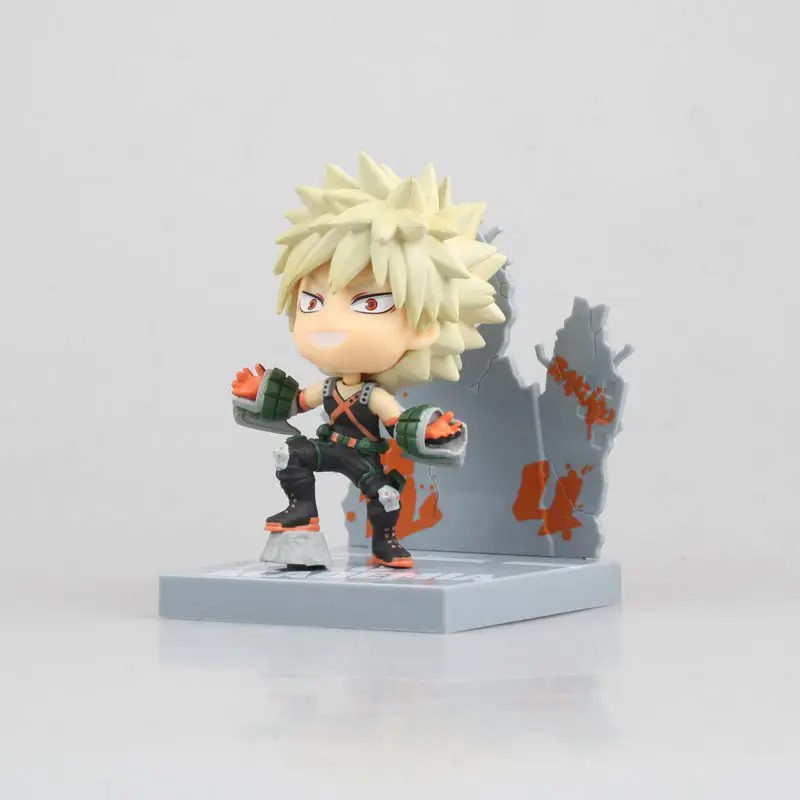 Аниме моя геройская академия Bakugou Katsuki пвх экшн фигурка боку без героев