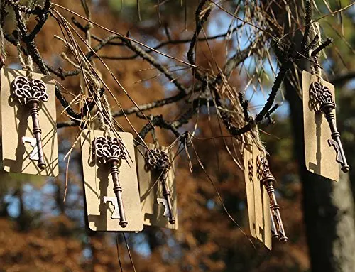 Винтажный коричневый ключ открывалка для бутылок вина свадебный подарок