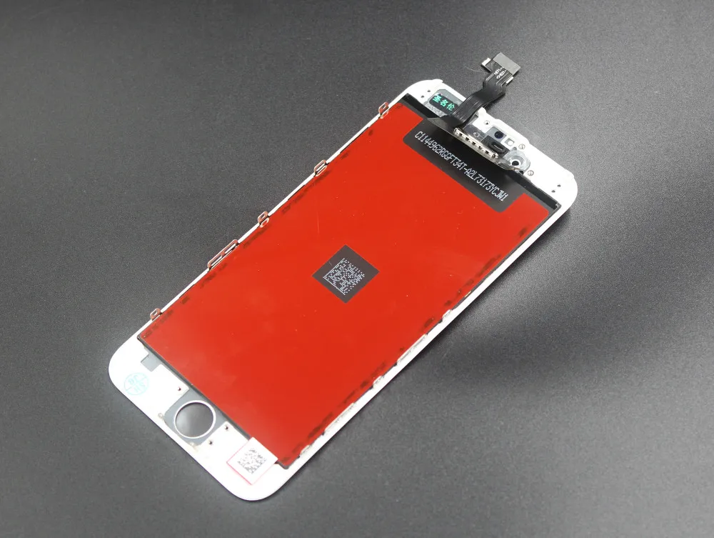 10 шт./лот, Замена для Iphone 6, ЖК-дисплей, экран, часть с сенсорным дигитайзером, в сборе, черный и белый, 4,7 дюймов