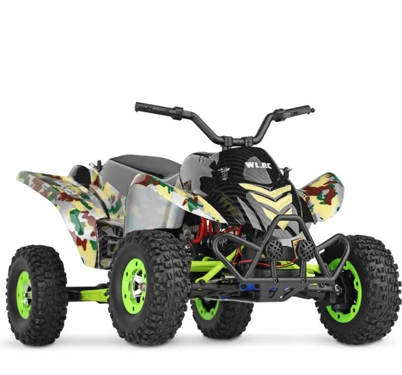 Электрический радиоуправляемый пустынный мотоцикл 12428 обновленный 4WD 1/12 2 4G 50 км/ч