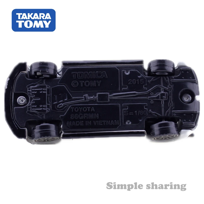 TAKARA Tomy Tomica Premium 16 TOYOTA 86GRMN модель 1:60 миниатюрная литая машина Pop крем Детские куклы