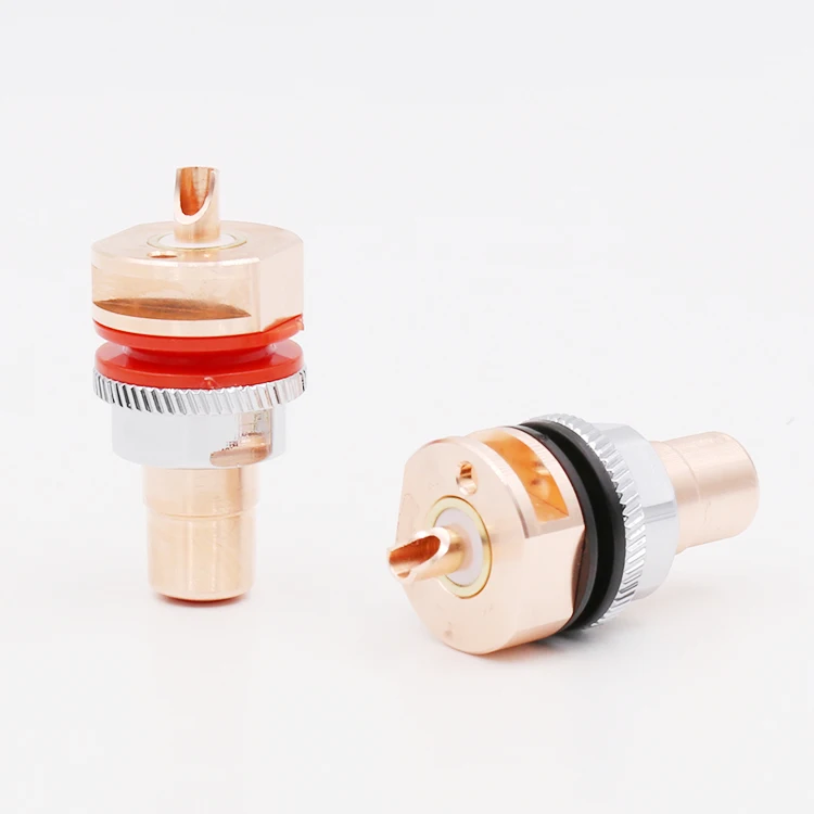 Розетка RCA из чистой меди гнездо для пайки Hifi viборг RC101|socket|hifihifi rca |