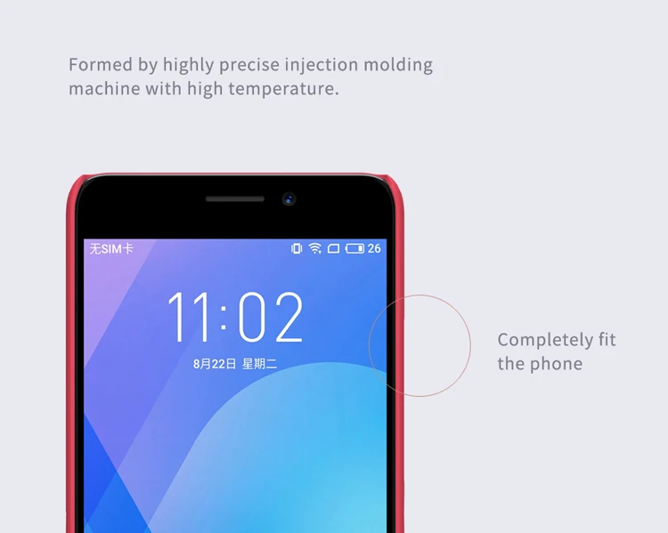 Для 5,5 дюймов Meizu M6 Note чехол Meizu M6 Note чехол NILLKIN супер матовый защитный чехол-накладка