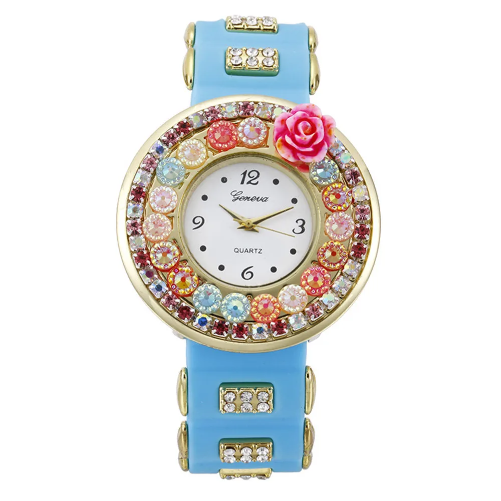 Часы с кристаллами Contena женские кварцевые часы со стразами 2018|Женские наручные