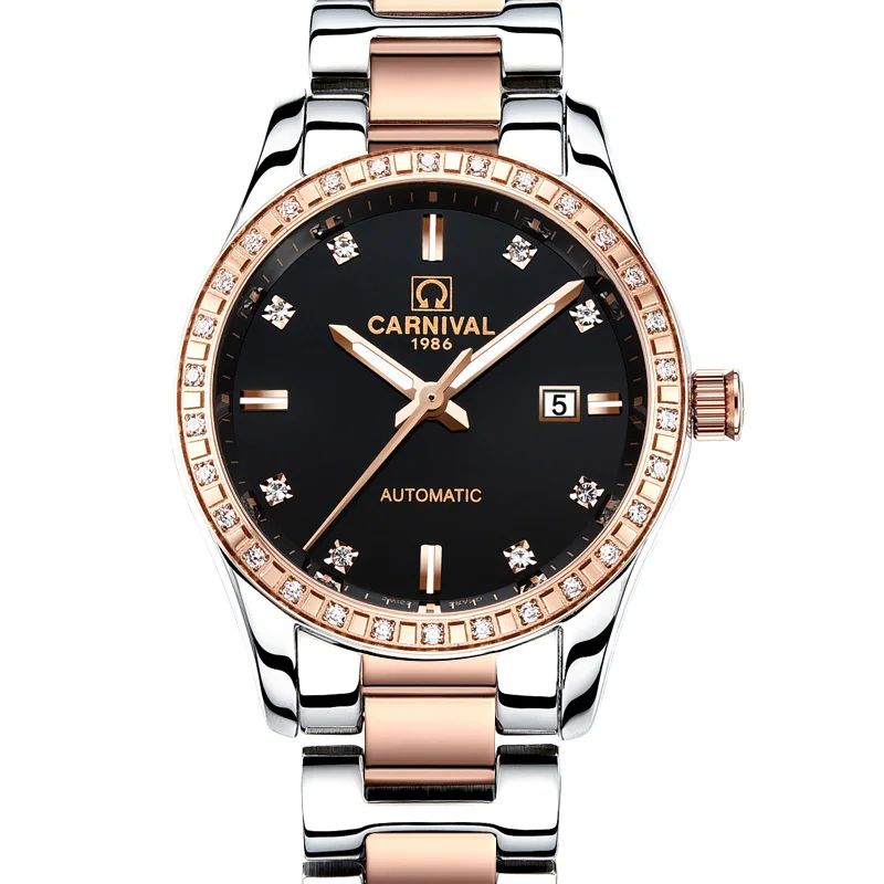 Montre femme 2020 карнавал автоматические часы для женщин календари модные женские