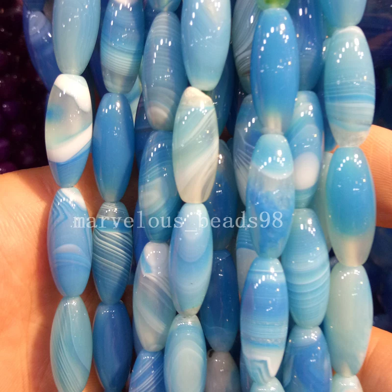 

Бесплатная доставка, ювелирные изделия 10x30 мм, небесно-голубые бриллиантовые бусины россыпью 15 дюймов G7175