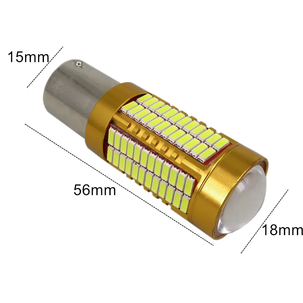 WLJH 2x Canbus 4014 SMD T15 W16W/7440 W21W/1156 P21W светодиодный светильник для автомобиля дневные ходовые огни DRL сигнал поворота резервная лампа заднего хода