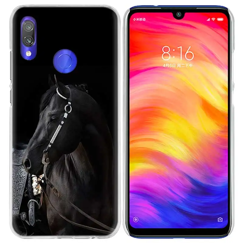 02 Чехол с изображением лошади для Xiao mi Red mi Go Note 7 6 6A Pro S2 5 5A 4X mi A1 A2 9 mi x 3 5G 8 lite Play F1 жесткий чехол для телефона из поликарбоната - Цвет: 02