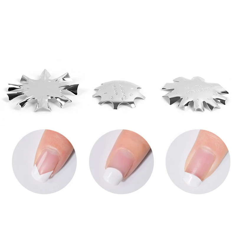 Набор инструментов для ногтей 1 шт. простой французский инструмент нержавеющая