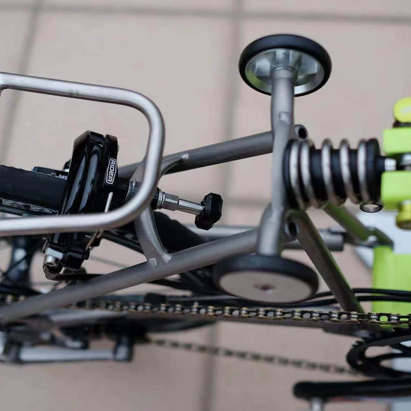 H & титановый сплав Stopdisk для Brompton Складная велосипедная панель парковки