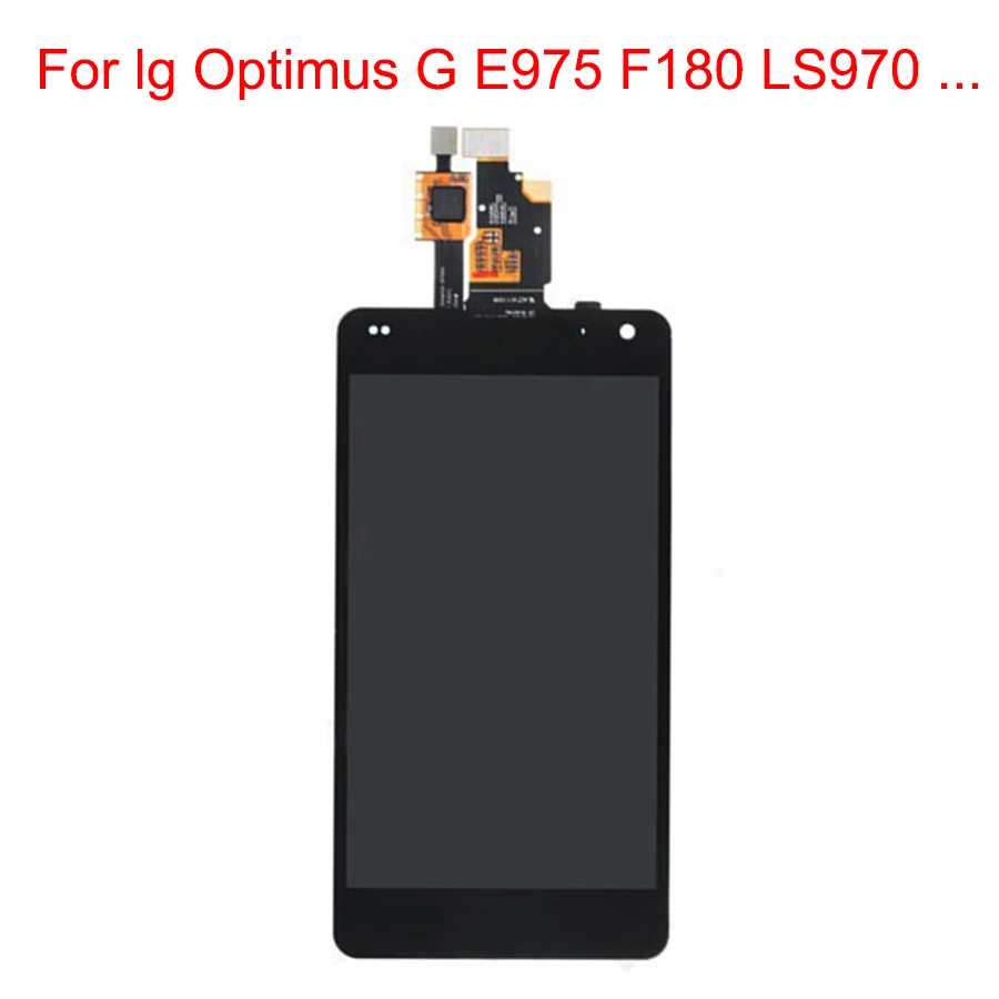 JPFix для LG Optimus G E975 E973 E971 F180 ЖК-дисплей сенсорный экран Стекло Digitizer Замена тяга True