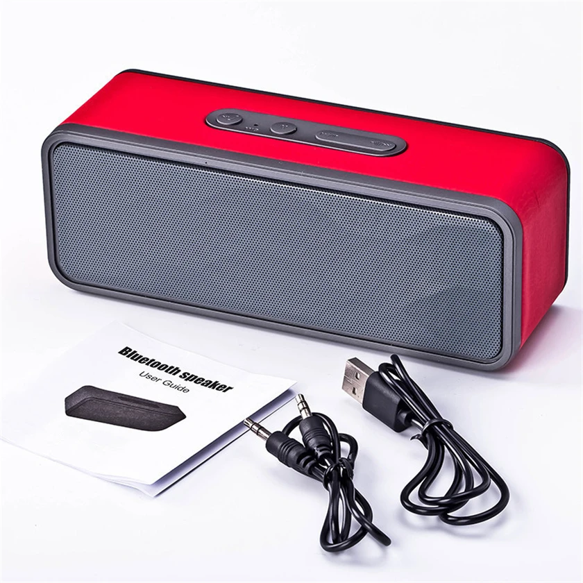 Беспроводной Bluetooth динамик портативный высокой мощности сабвуфер Bluetooth Hands Free FM радио и TF карта мини-динамик s звуковая коробка