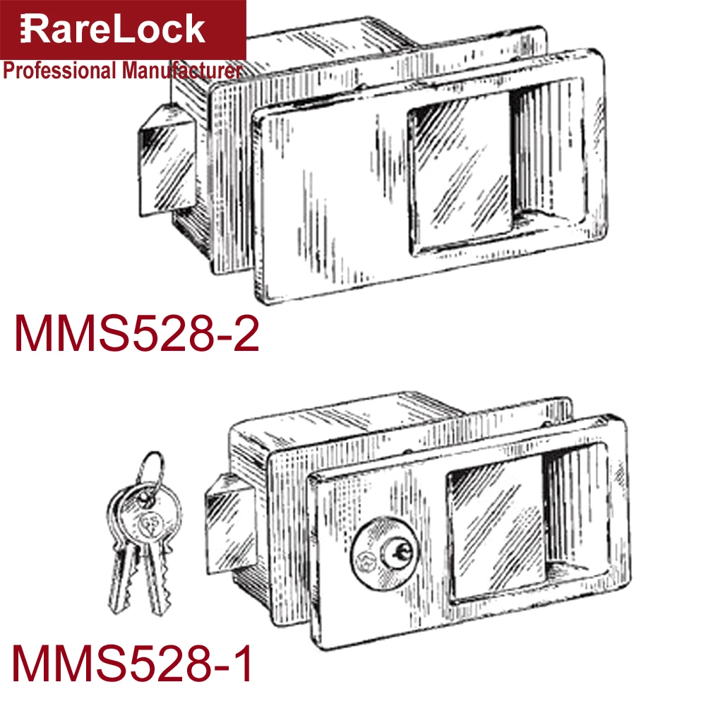 Rarelock MS528 304 Нержавеющая дверная ручка замок для хранения-коробка для женского гардероба шкатулка моторная лодка яхта Электрический шкаф DIY i