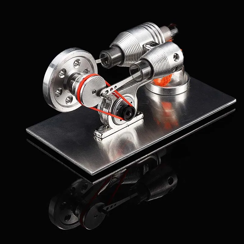 Мин двигатель двигателя с горячим воздухом модель внешним сгоранием школьный +